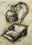 Cozier-After All that Talk II 2011- Monotype with Linocut- LR