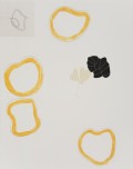 Partenheimer-Folded Spirits I-1 2012-Etching,Sugarlift,Spitbite Aquatint and Chine Colle-LR