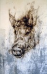 Victor-Brief Live-Pig 2011-Smoke on Glass Drawing-LR