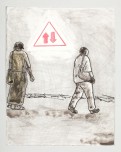 Yand-Between No.2 (1of2)-Diptych 2012-Watercolour Monotype with Dremmel-HR