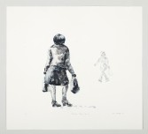 Yang-Sunny Day NO.2 2012-Charcoal and Watercolour Monotype-LR