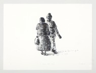 Yang-Sunny Day No.4 2012-Charcoal and Watercolour Monotype-LR