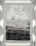 Ballen-Strata 2012-Ink and glitter drawing on reconstituted pigmented handcrafted paper laminated over twine-LR