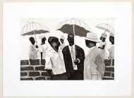 Nhlengethwa-Its 27°C Today 2012-Hardground etching,spitbite aquatint,drypoint & gampi on chine colle-LR