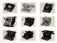 Kentridge-Universal Archive-9 Typewriters 2012- Linocut-HR2