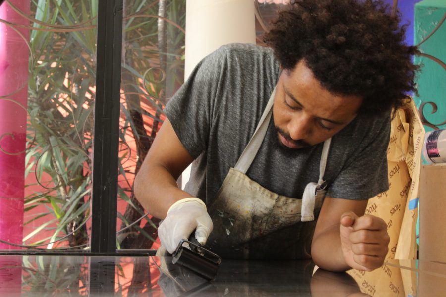 Endale Desalegn on his unconventional approach to printmaking - DAVID ...