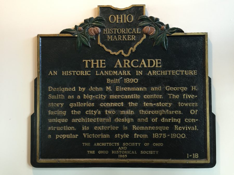 The Arcade, Cleveland - a landmark building from 1800's. 