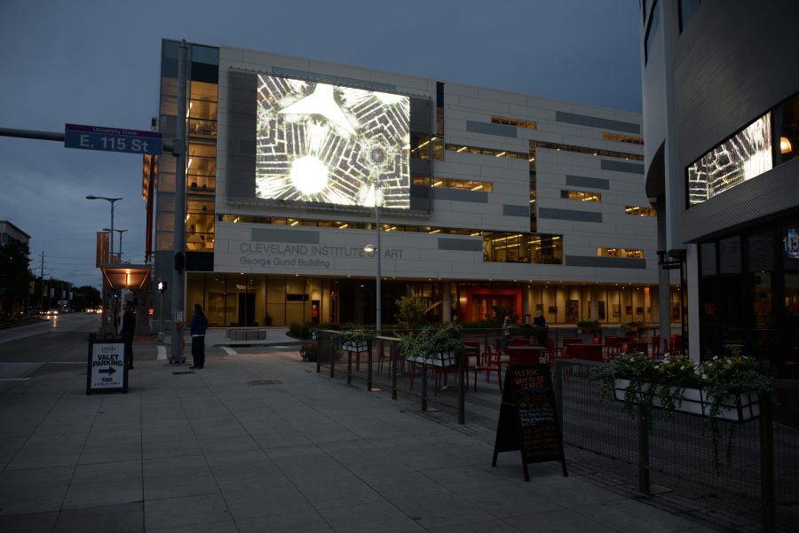 Cleveland Institute of Art: Hobbs screened a number of works from his recent video series, “Ghost Ships” (2015).