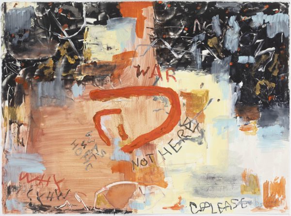 Masera, 2026, Some stories need to be told I, Watercolour monotype with chine colle, LR